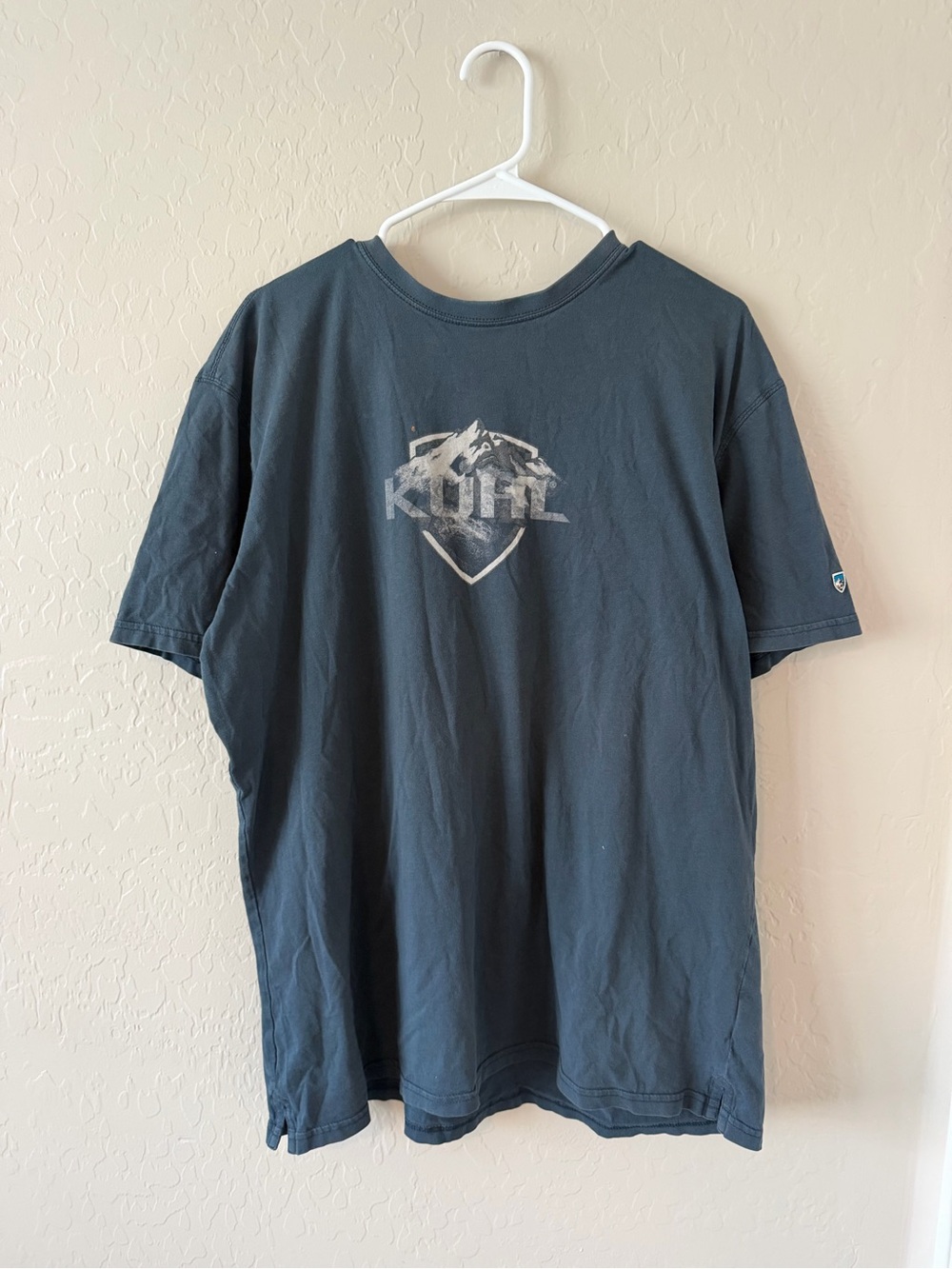 Kuhl Men's Dark Slate Blue Graphic Short Sleeve Tee